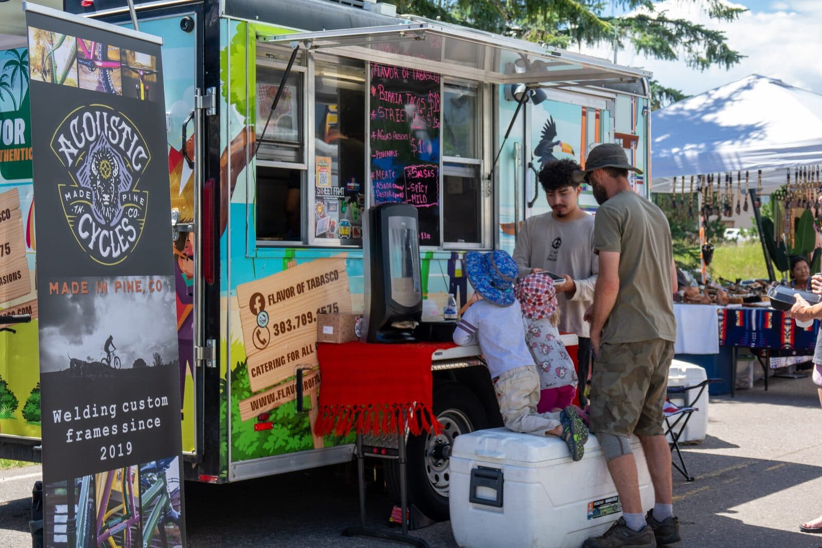 Food truck on Food Row